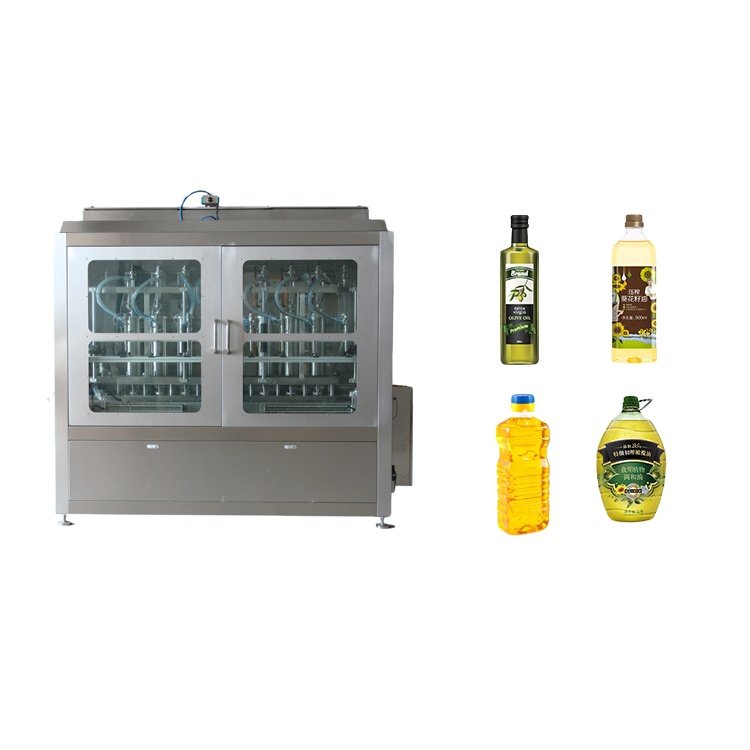 Npack Automatic Olive Oil Bottle 2000-6000 Bph Oil Filling Machine Corn Oil Production Line With PlC Control